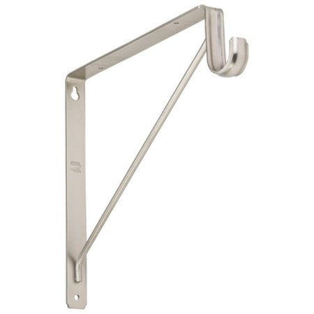 NATIONAL HARDWARE Shlf/Rd Bracket Satin S822-093